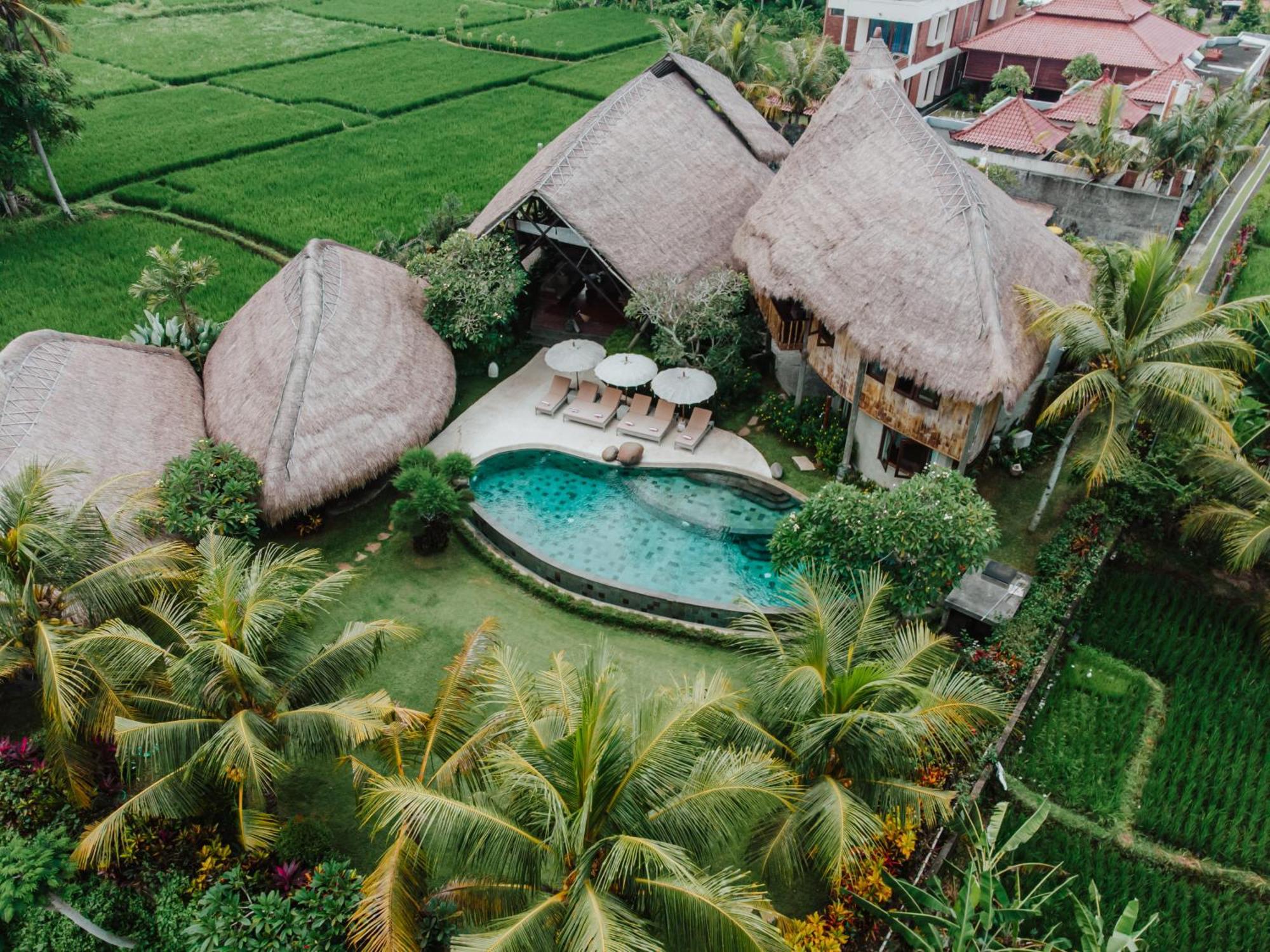 Villa Omah Padi Ubud Exterior foto